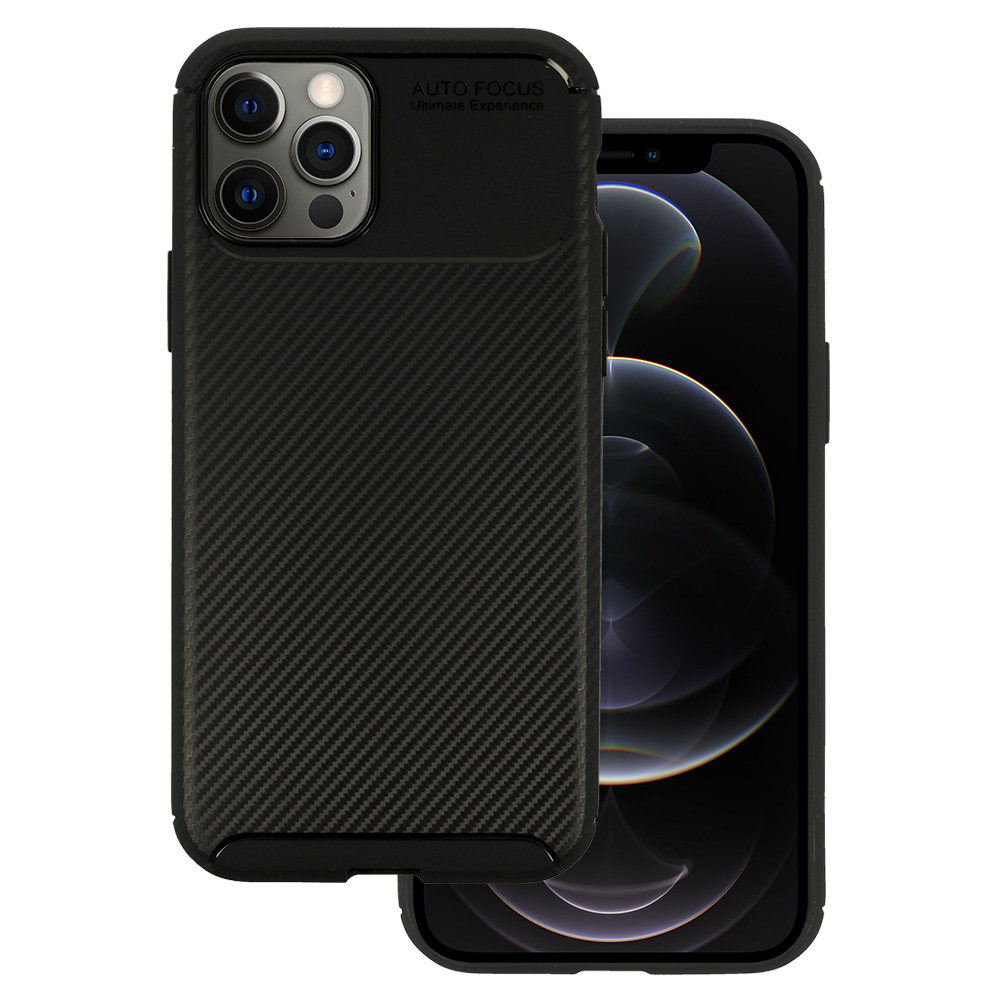 Levně Vennus Carbon Elite pro Iphone 12/12 Pro Black