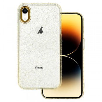 Tel Protect Gold Glitter Case pro Iphone XR zlatý