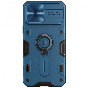 Nillkin CamShield Armor TPU+PC pro Iphone 13 Pro Max modrý