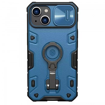 Nillkin CamShield Armor Pro Magnetické pouzdro pro Iphone 14/13 modré