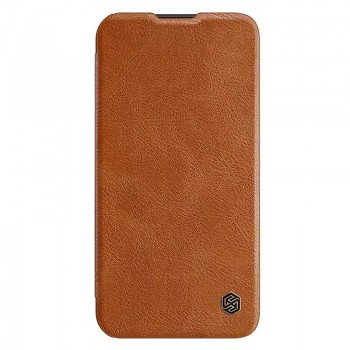 Nillkin Qin Pro pro Samsung Galaxy A14 4G brown