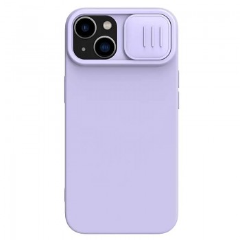 Nillkin CamShield Silky Silicone Case pro Iphone 15 Plus fialový
