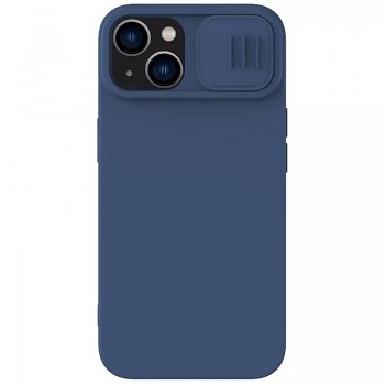 Nillkin CamShield Silky Silicone Case pro Iphone 15 navy