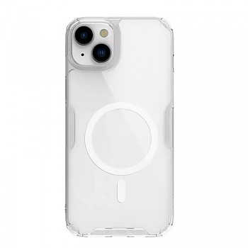 Nillkin Nature Pro Magnetic TPU Case pro Iphone 15 Plus transparentní