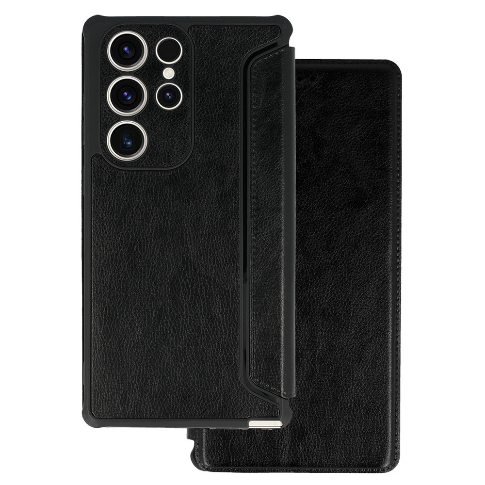 Levně Knížkové pouzdro Razor pro Xiaomi Redmi Note 12 Pro Plus černé