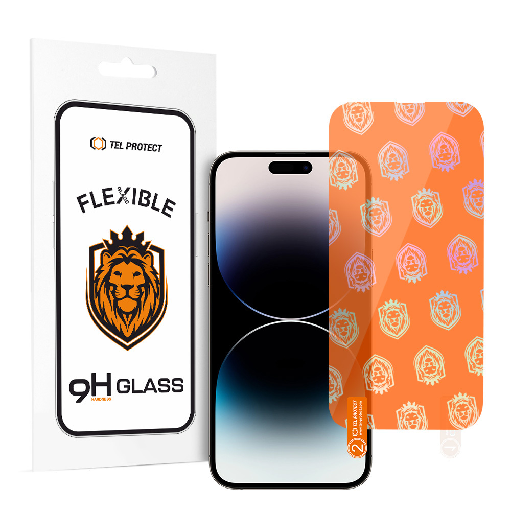 Levně Tel Protect Best Flexible Hybrid Glass pro IPHONE 14 PRO