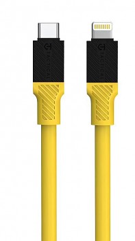 Tactical Fat Man Cable USB-C/Lightning 1m Yellow