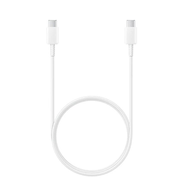 Levně Datový Kabel EP-DA705BWE Samsung USB-C- USB-C 3A 1m White (OOB Bulk)