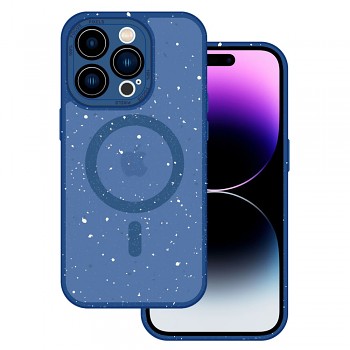 Tel Protect Magnetic Splash Frosted Case pro Iphone 13 Navy