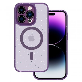 Tel Protect Magnetic Splash Frosted Case pro Iphone 14 Purple