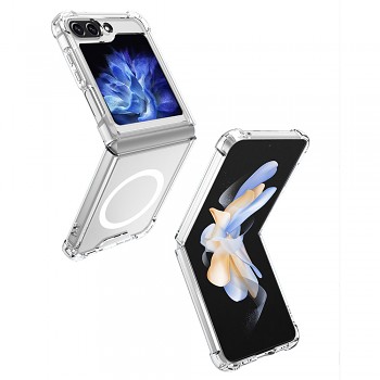 Zadní kryt Acrylic Magsafe pro Samsung Galaxy Z Flip 5 transparentní