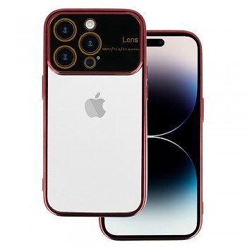 Pouzdro Electro Lens pro Iphone 15 Pro Cherry