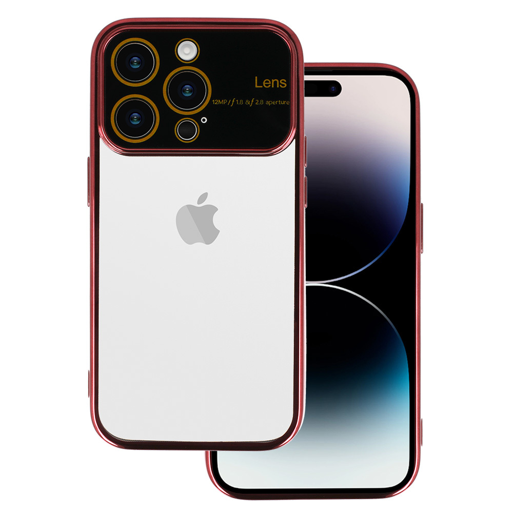Levně Pouzdro Electro Lens pro Samsung Galaxy A13 4G Cherry