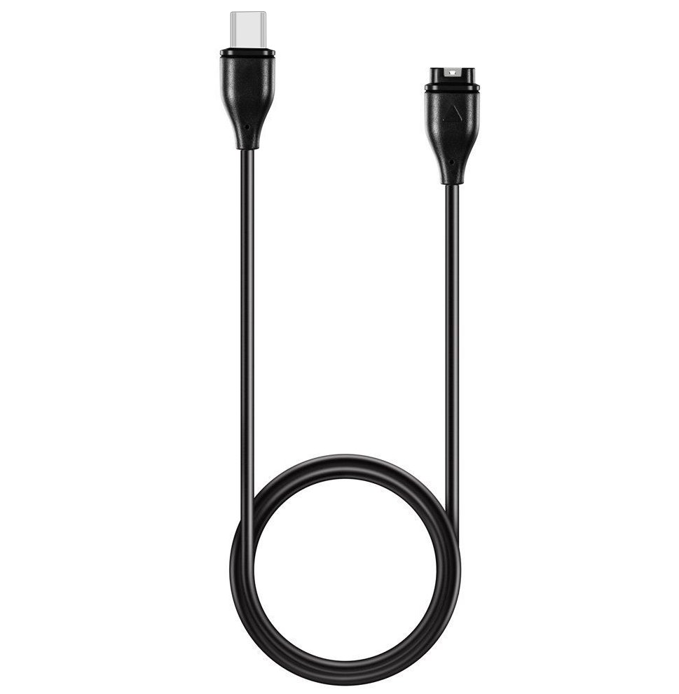 Levně Nabíjecí a datový kabel Tactical USB-C pro Garmin Fenix 5 - 6 - 7