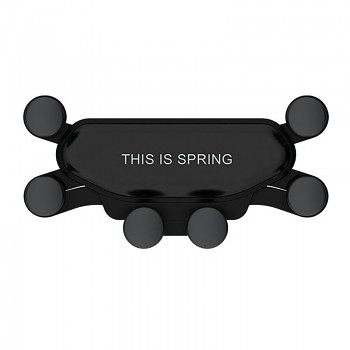 Držák do auta TopQ Spring do větrací mřížky černý