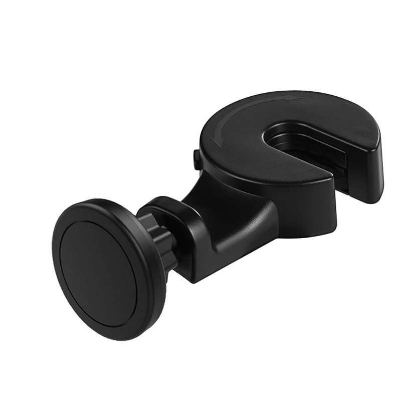 Levně Magnetický držák do auta na opěrku hlavy TopQ Typ 1 černý