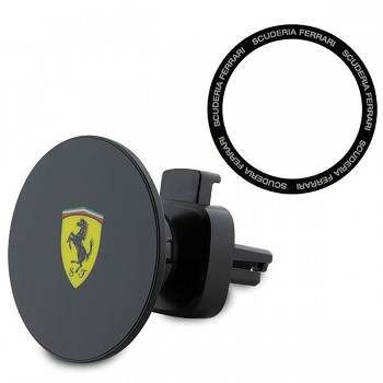 Magnetický držák FERRARI do větrací mřížky černý
