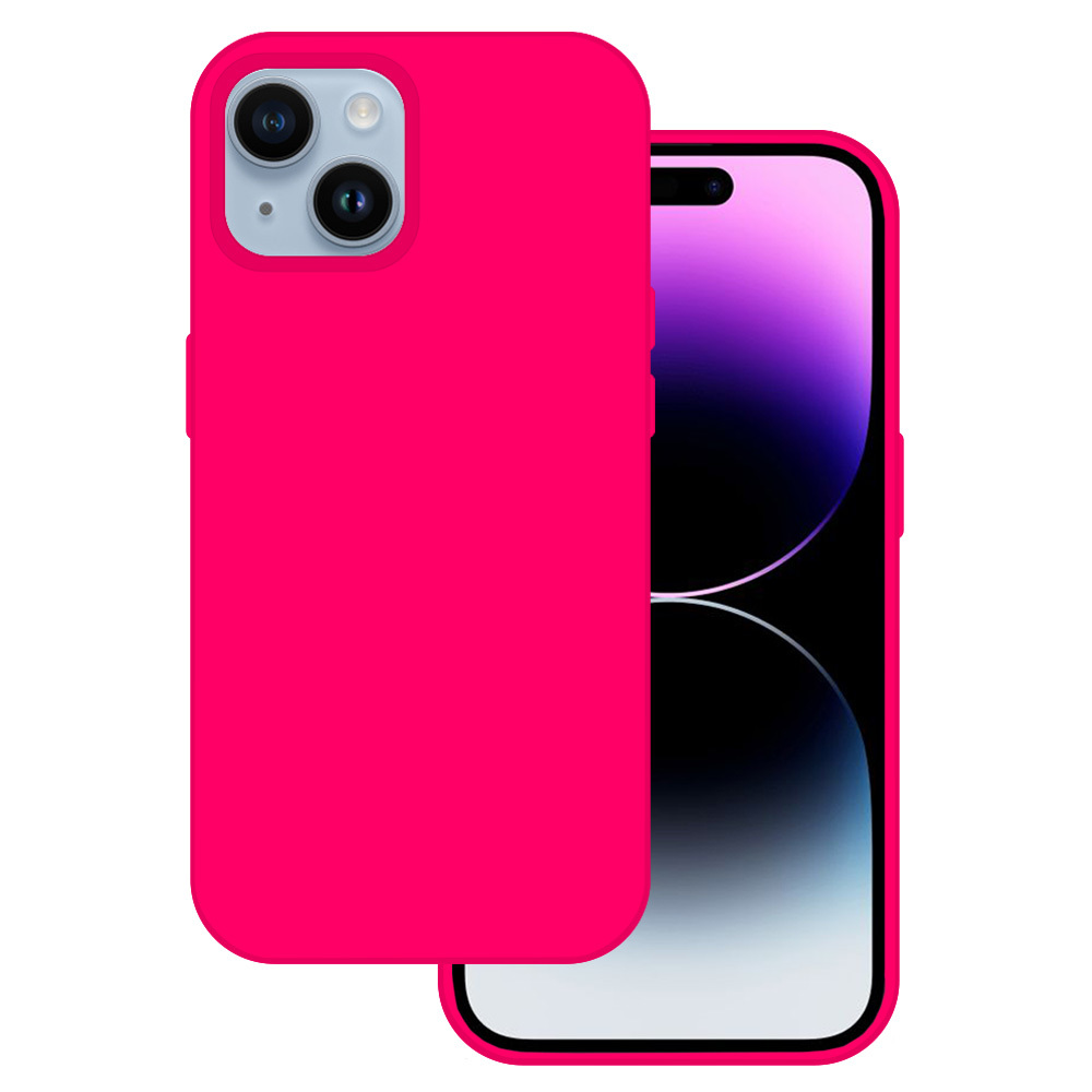 Levně Tel Protect Silicone Premium pro Iphone 15 Plus růžový