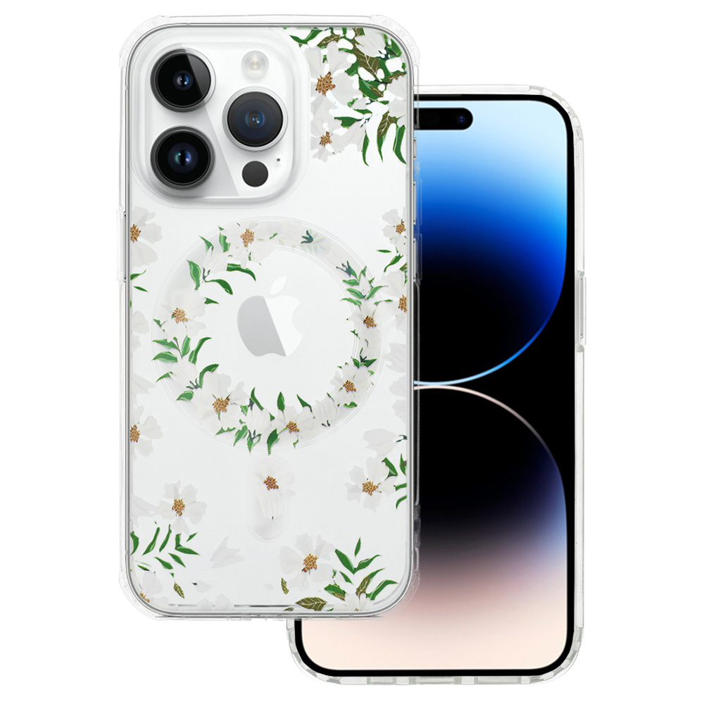Levně Tel Protect Flower Magsafe pro Iphone 12 design 5