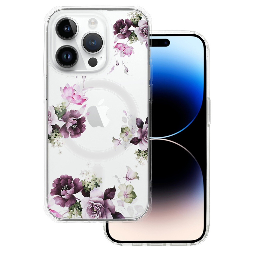 Levně Tel Protect Flower Magsafe pro Iphone 12 Pro design 7