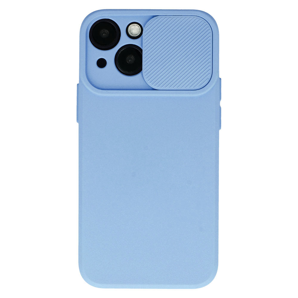 Levně Camshield Soft pro Iphone 15 Plus Světle fialový