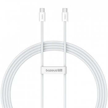 Datový kabel Baseus Superior Series 2 Fast Charging USB-C - USB-C 30W 1m Moon White