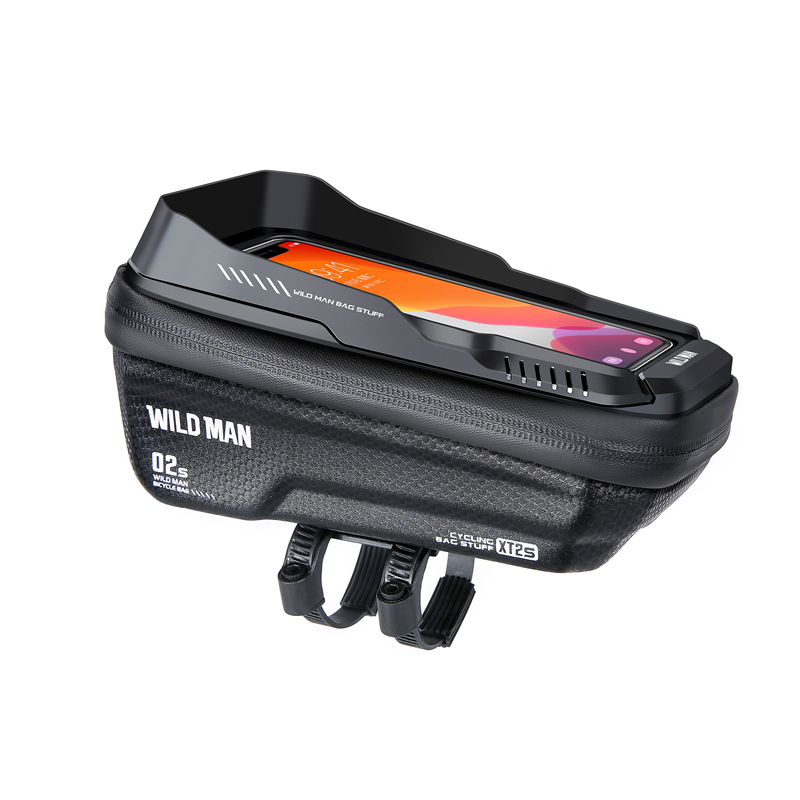 Levně Vodotěsné pouzdro WildMan XT2S na rám kola černé 1L