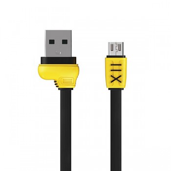 Kabel REMAX Running Shoe RC-112m - USB na Micro USB - 1 metr černý