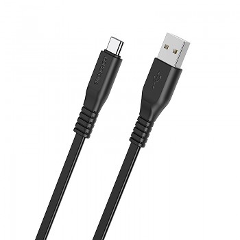 Borofone kabel BX23 Wide Power - USB na MicroUSB - 2,4A 1 metr černý