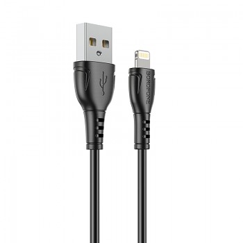 Kabel Borofone BX51 Triumph - USB na Lightning - 2,4A 1 metr černý