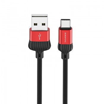 Borofone kabel BX28 Dignity - USB na Typ C - 2,4A 1 metr červený