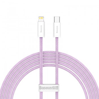 Kabel Baseus Dynamic - Type C to Lightning - PD 20W 2 metry (CALD000105) fialový