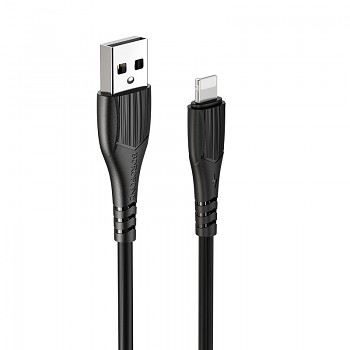 Kabel Borofone BX37 Wieldy - USB na Lightning - 1 metr černý