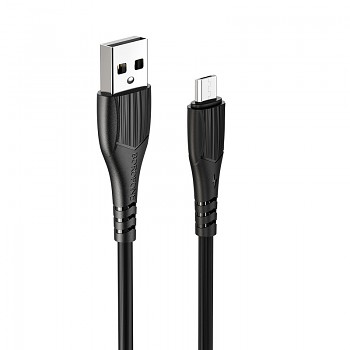 Kabel Borofone BX37 Wieldy - USB na Micro USB - 1 metr černý