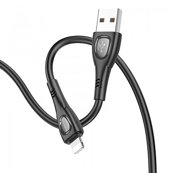 Kabel Borofone BX98 Superior - USB na Lightning - 2,4A 1 metr černý