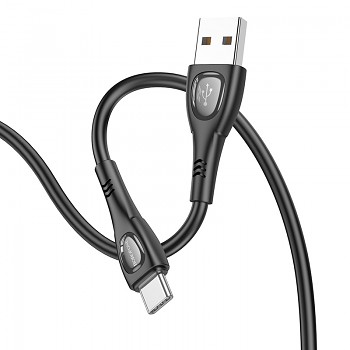 Kabel Borofone BX98 Superior - USB na Typ C - 3A 1 metr černý