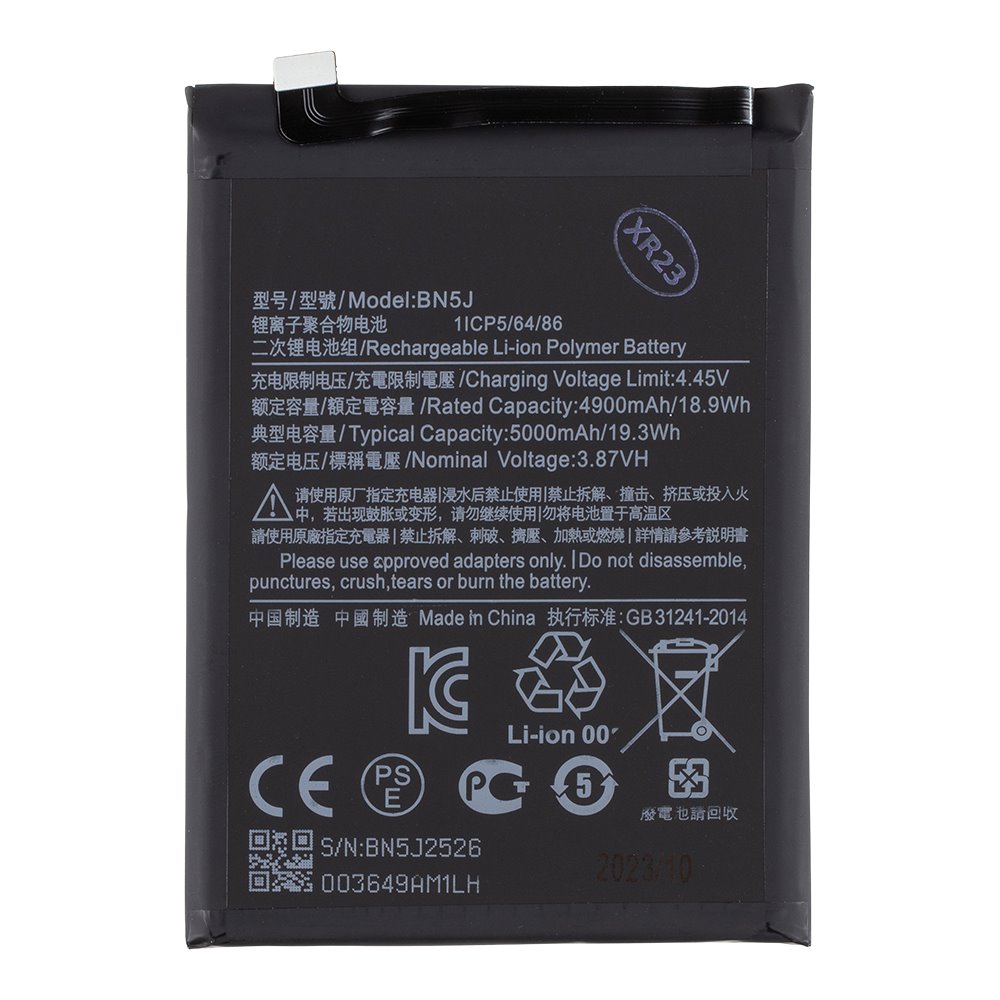 Levně BN5J Xiaomi Baterie 5000mAh (OEM)