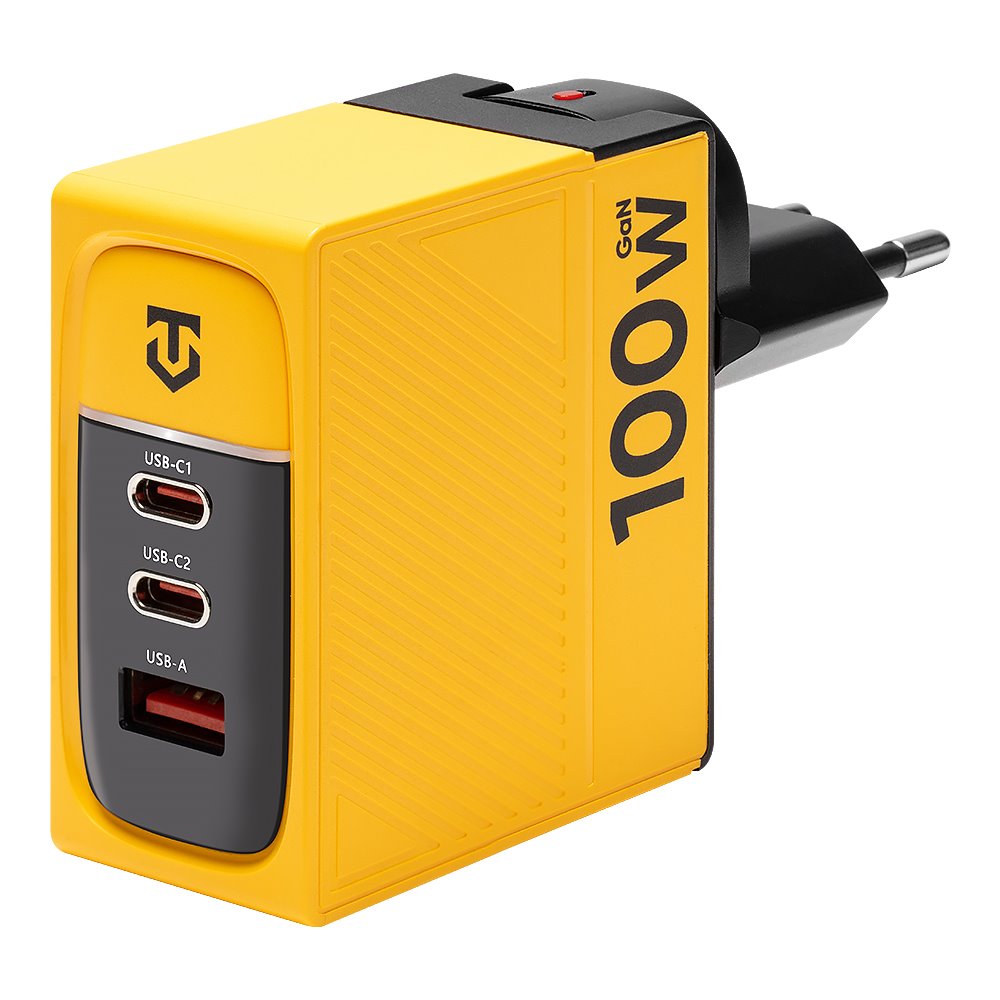 Levně Tactical Nett Warrior GaN 100W Yellow