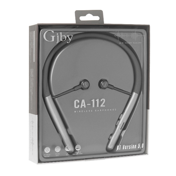 Levně Bluetooth sluchátka GJBY CA-112 šedá