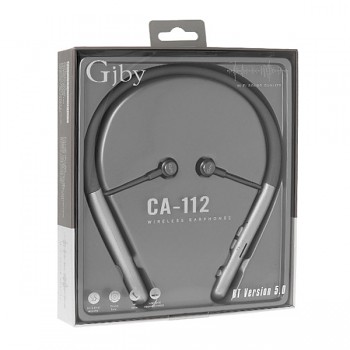 Bluetooth sluchátka GJBY CA-112 šedá