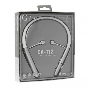 Bluetooth sluchátka GJBY CA-112 bílá