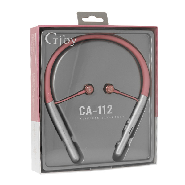 Levně Bluetooth sluchátka GJBY CA-112 růžová