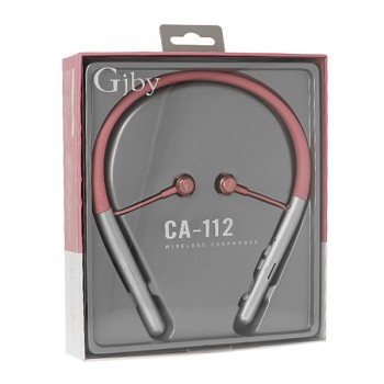Bluetooth sluchátka GJBY CA-112 růžová