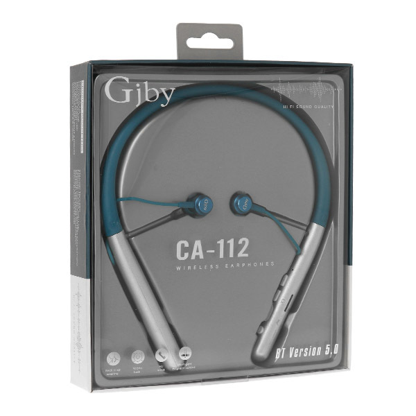 Levně Bluetooth sluchátka GJBY CA-112 modrá