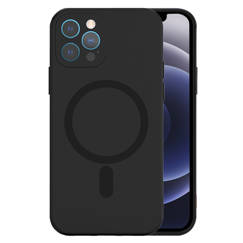 Levně Zadní kryt TEL PROTECT MagSilicone pro Iphone 15 Pro Black