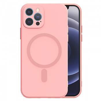 TEL PROTECT MagSilikonové pouzdro pro Iphone 15 Pro Max Light pink
