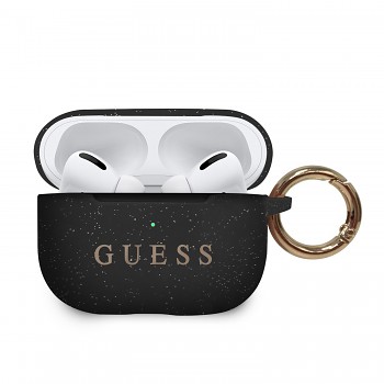 Guess Silikonové Pouzdro pro Airpods Pro Black