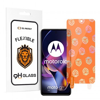 Tel Protect Best Flexible Hybrid Glass pro MOTOROLA MOTO G54 5G