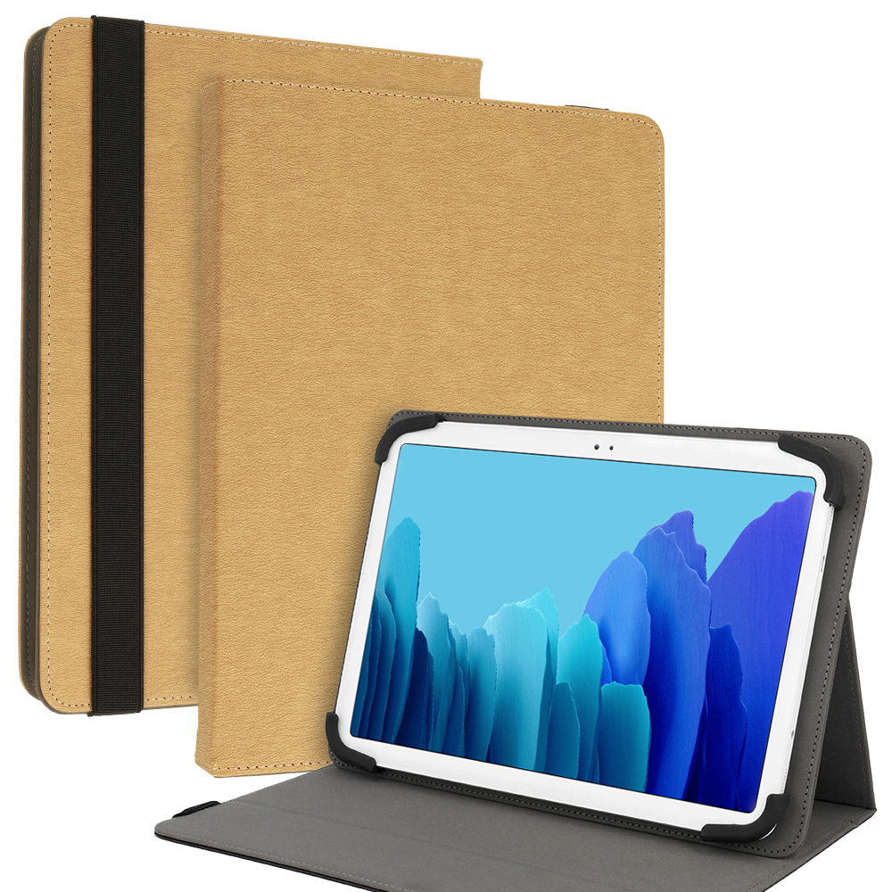 Levně Kožené pouzdro na tablet Wonder 13" zlaté