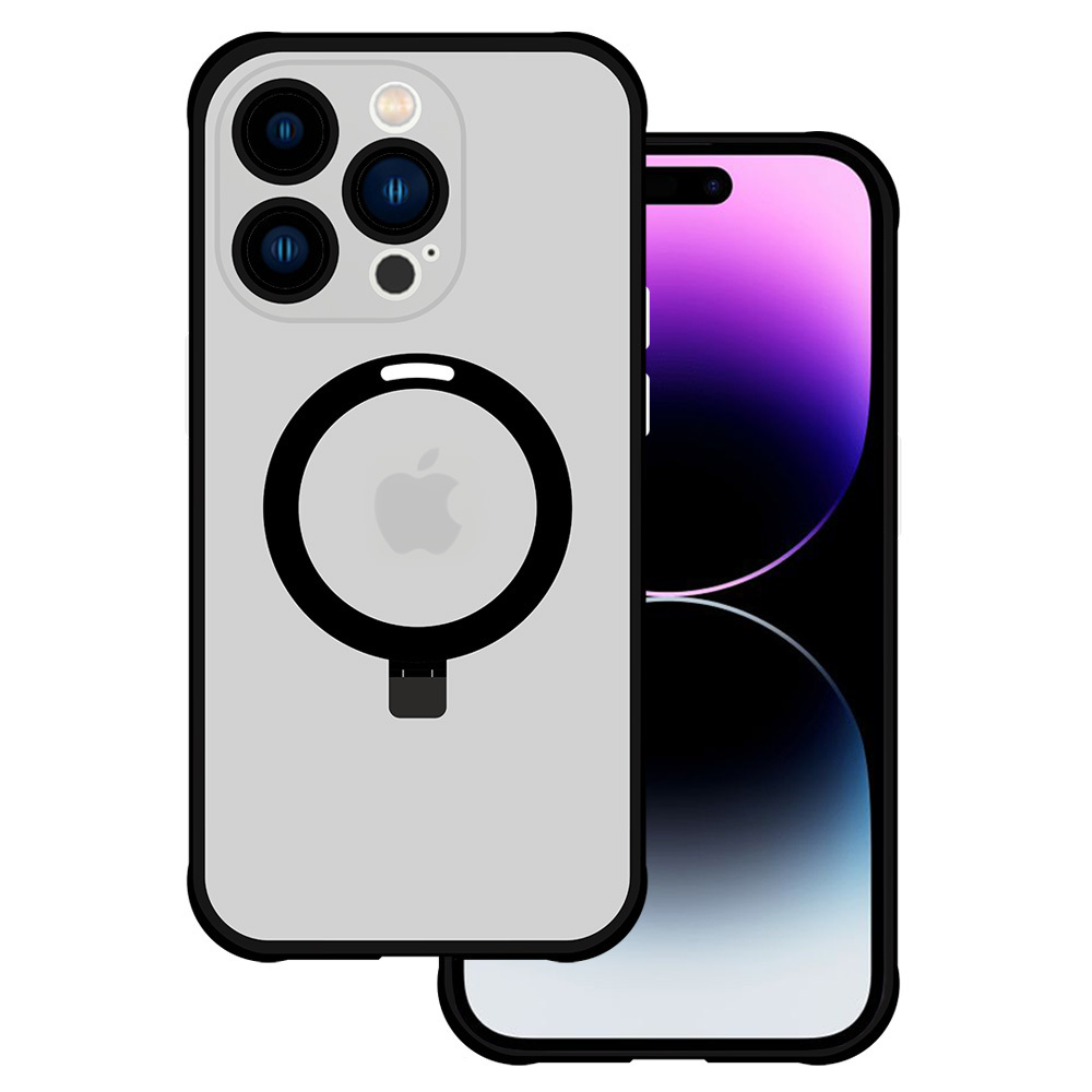 Levně Tel Protect Magical Magsafe Stand Case pro Iphone 15 Plus černý